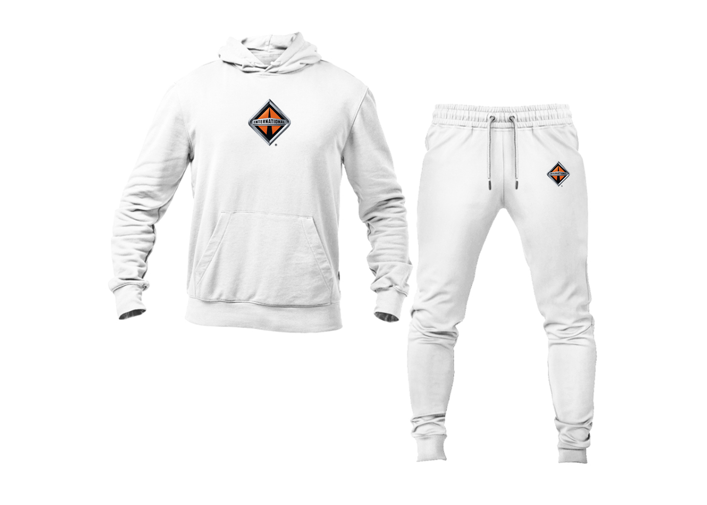 Men's International Trucks Logo Hoodie Joggers Set
