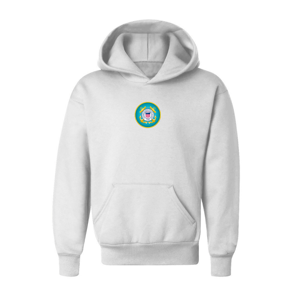Youth Coast Guard Logo Pullover Hoodie