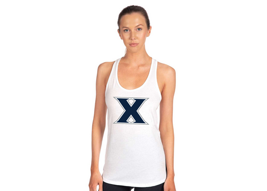 Women's Xavier Musketeers Next Level Ideal Racerback Tank