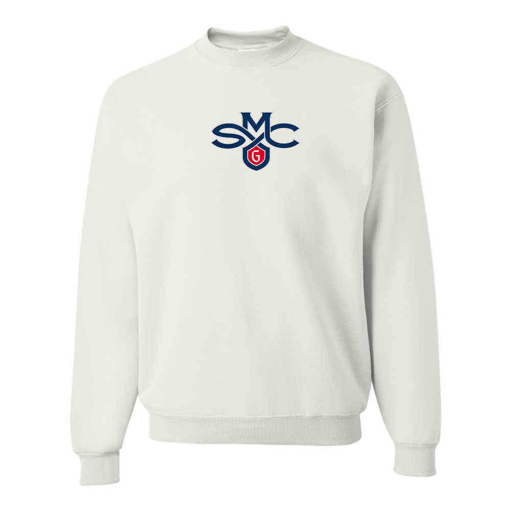 Men's Saint Marys Gaels Logo  JERZEES NuBlend Crewneck Sweatshirt