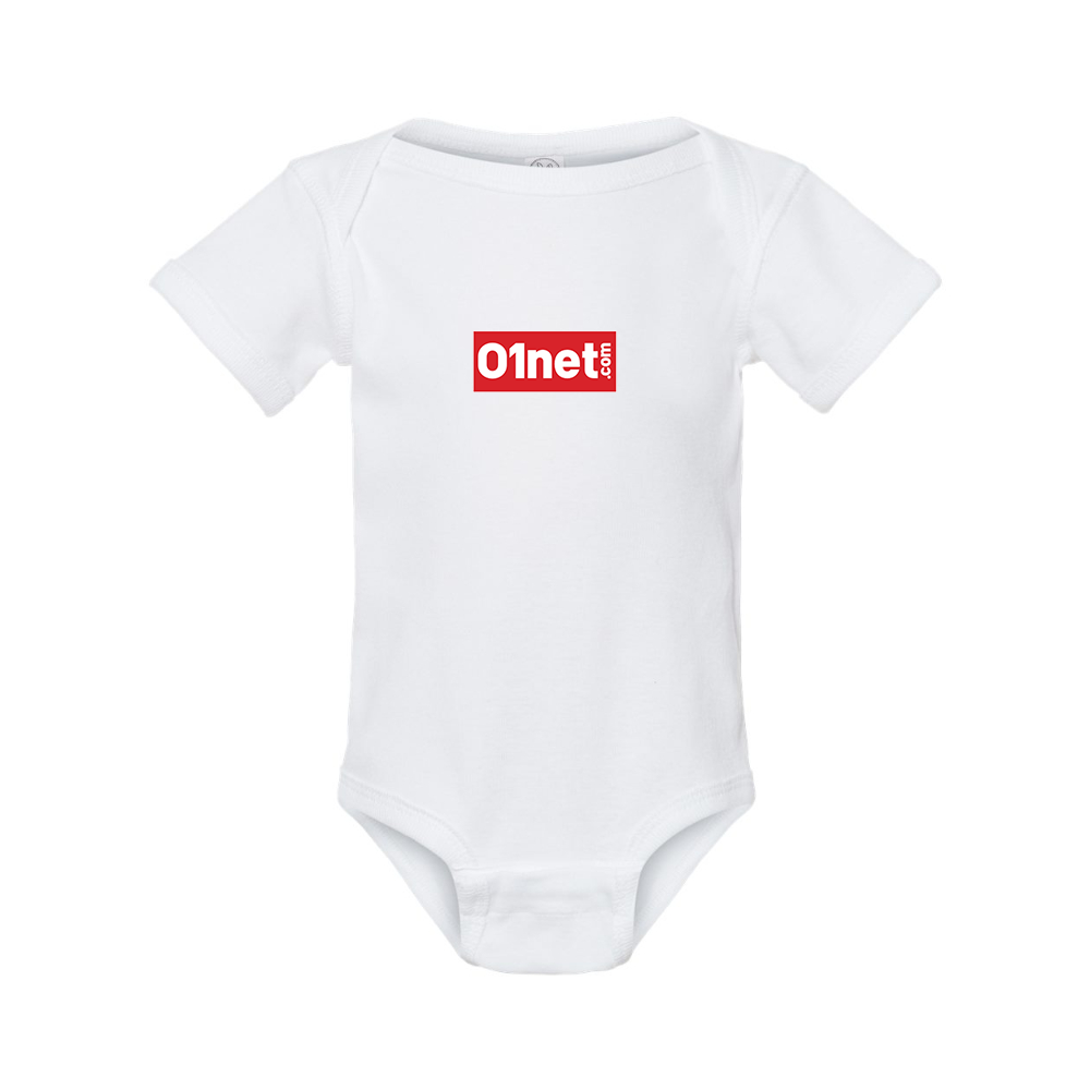 01net Logo  Rabbit Skins Infant Baby Rib Bodysuit