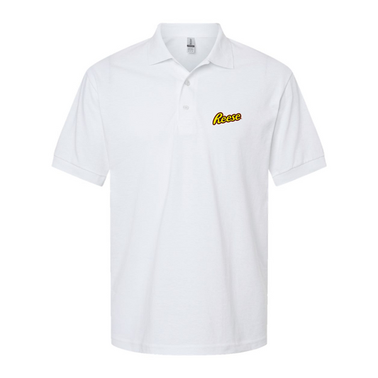 Men's Reese Peanut Butter Logo Dry Blend Polo