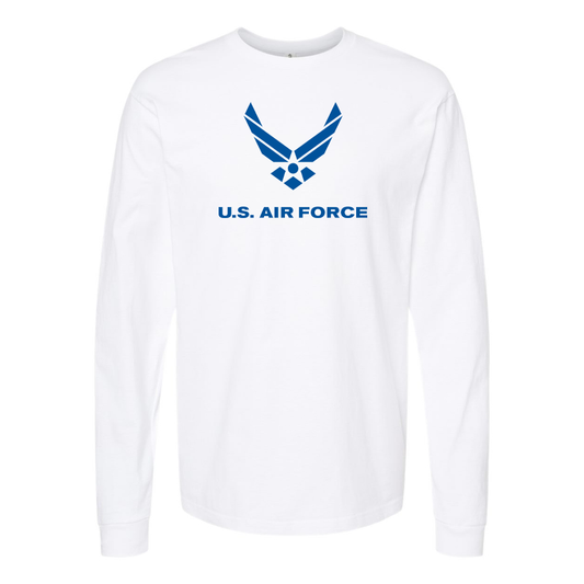 Men's US Airforce Logo Long Sleeve T-Shirt
