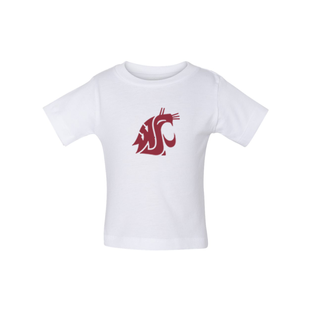 Washington State Cougars BELLA CANVAS Infant Jersey Tee