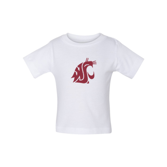 Washington State Cougars BELLA CANVAS Infant Jersey Tee