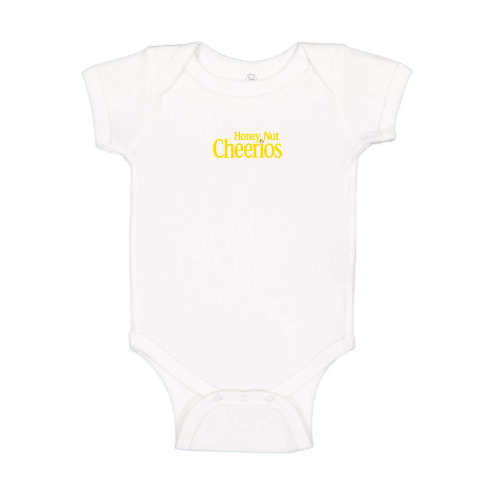 Honey Nut Cheerios Logo Baby Romper Onesie