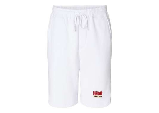 Men's The Habit Burger Grill Independent Trading Co Midweight Fleece Shorts
