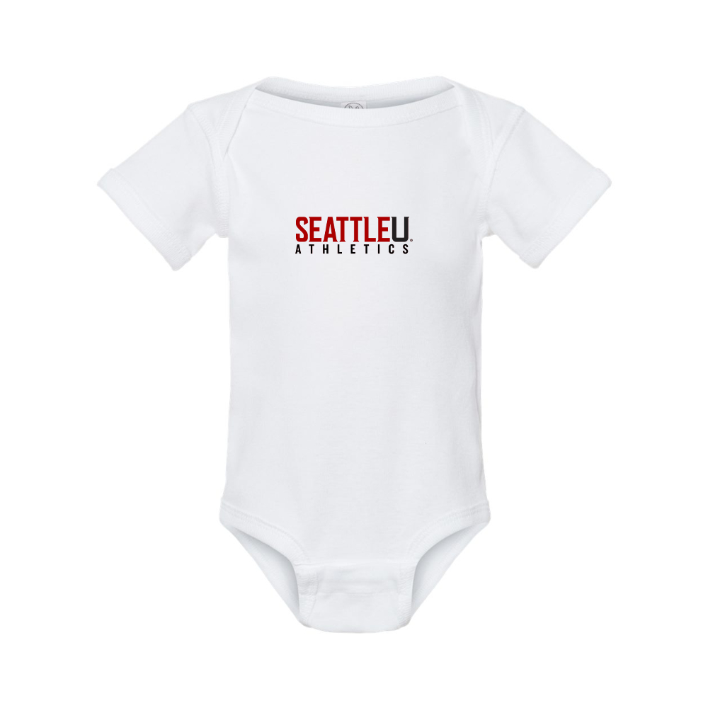 Seattle Redhawks Logo  Rabbit Skins Infant Baby Rib Bodysuit