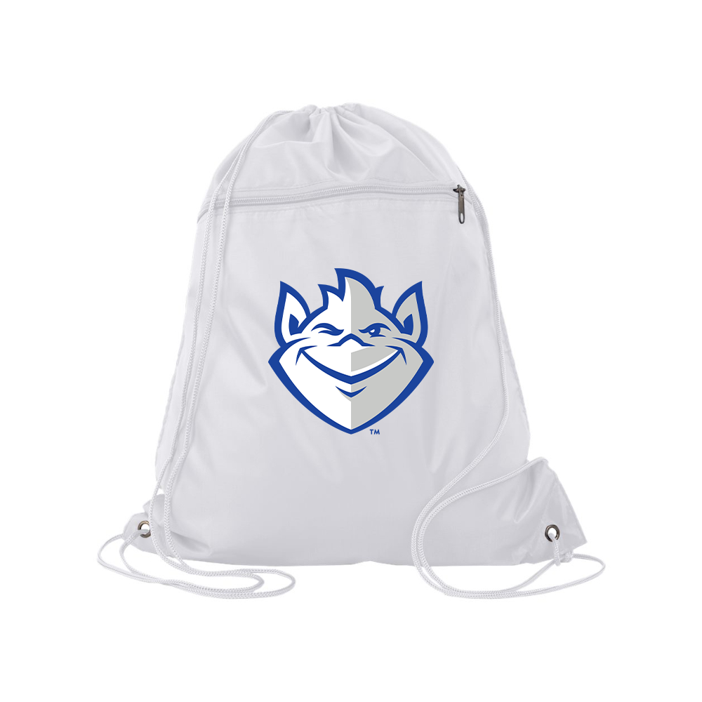 Saint Louis Billikens Logo Q-Tees - Polyester Cinchpack