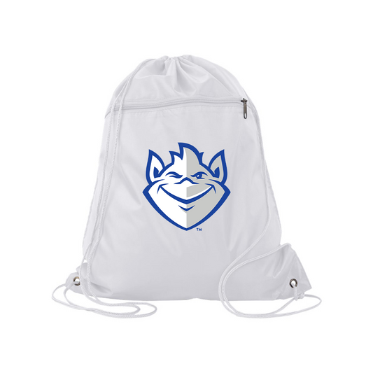 Saint Louis Billikens Logo Q-Tees - Polyester Cinchpack