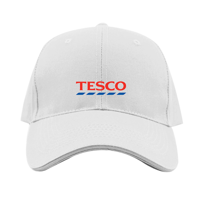 Tesco Logo Dad Baseball Cap Hat