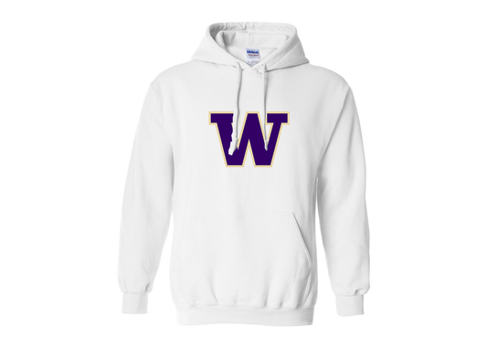 Men's Washington Huskies Gildan  Heavy Blend Hooded Sweatshirt