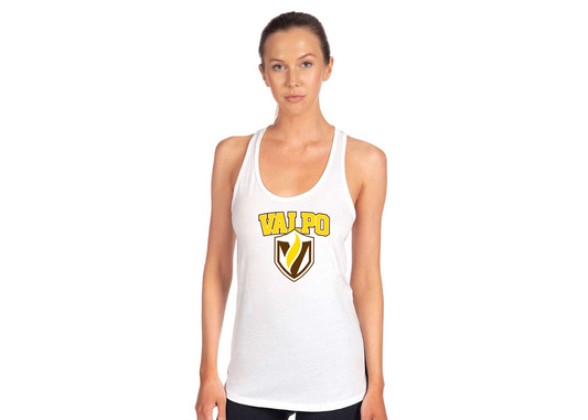 Women's Valparaiso Crusaders Next Level Ideal Racerback Tank