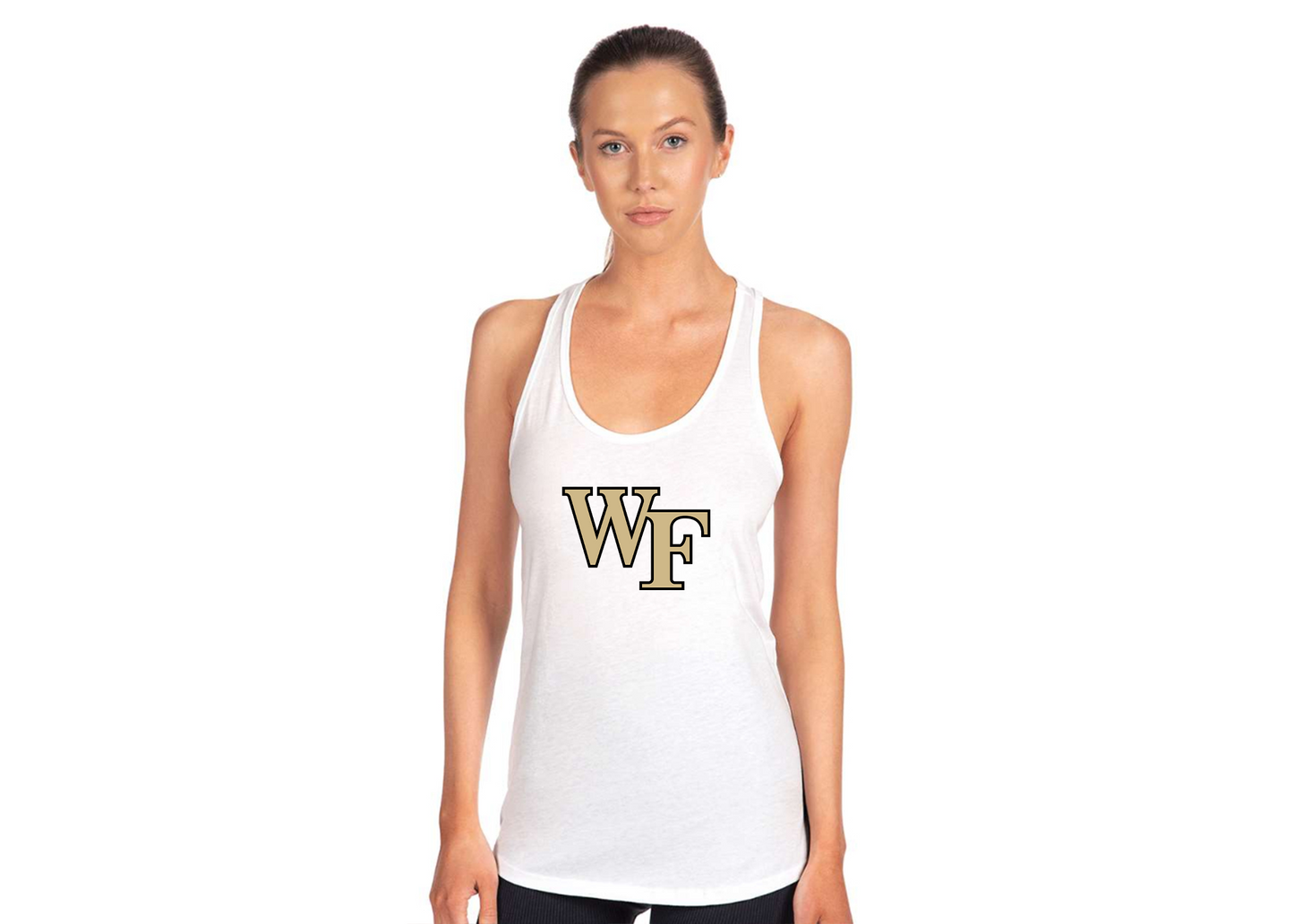Women's Wake Forest Demon Deacons Next Level Ideal Racerback Tank