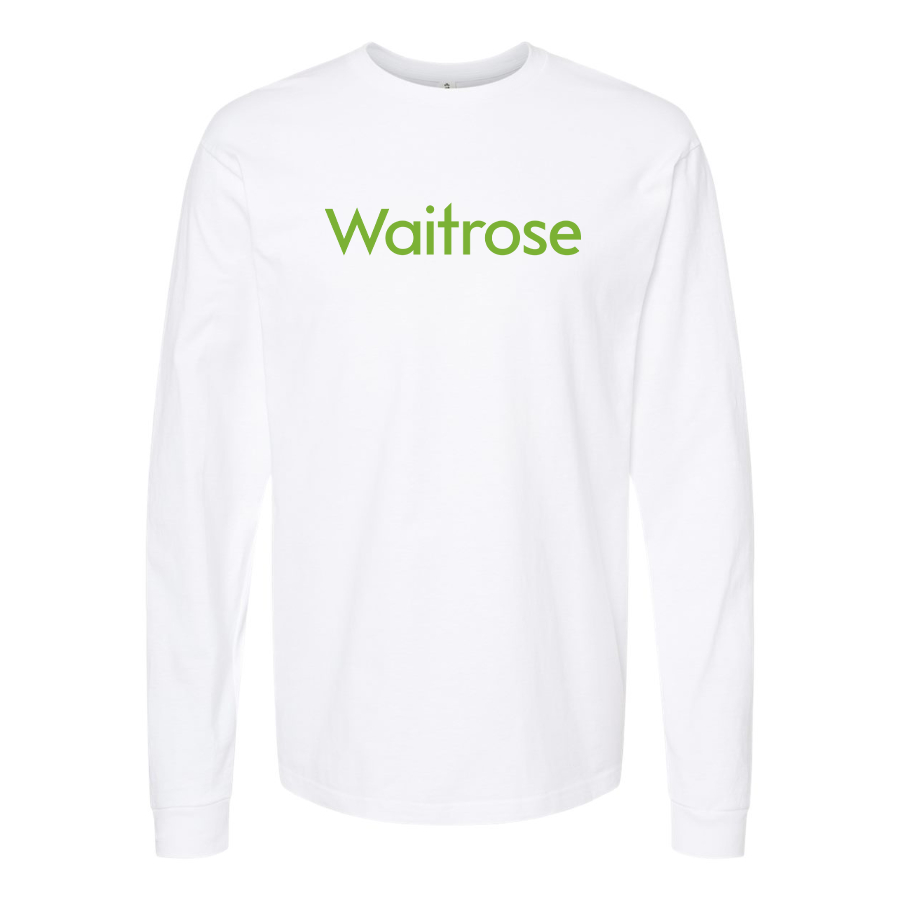 Men's Waitrose Logo Long Sleeve T-Shirt