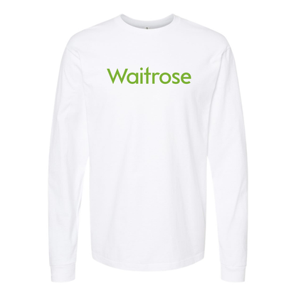 Men's Waitrose Logo Long Sleeve T-Shirt