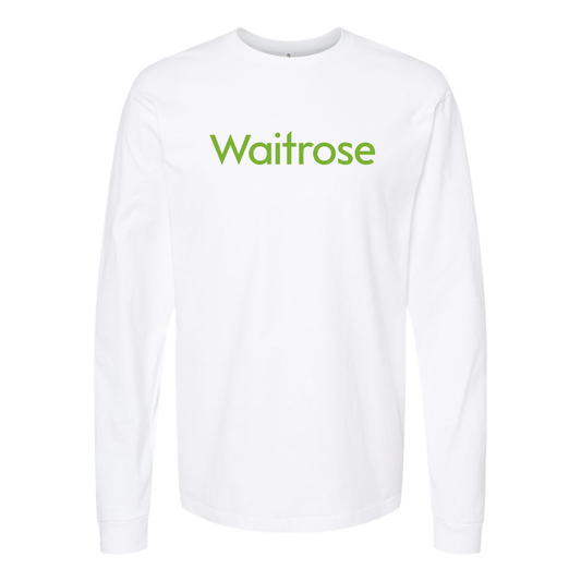 Men's Waitrose Logo Long Sleeve T-Shirt