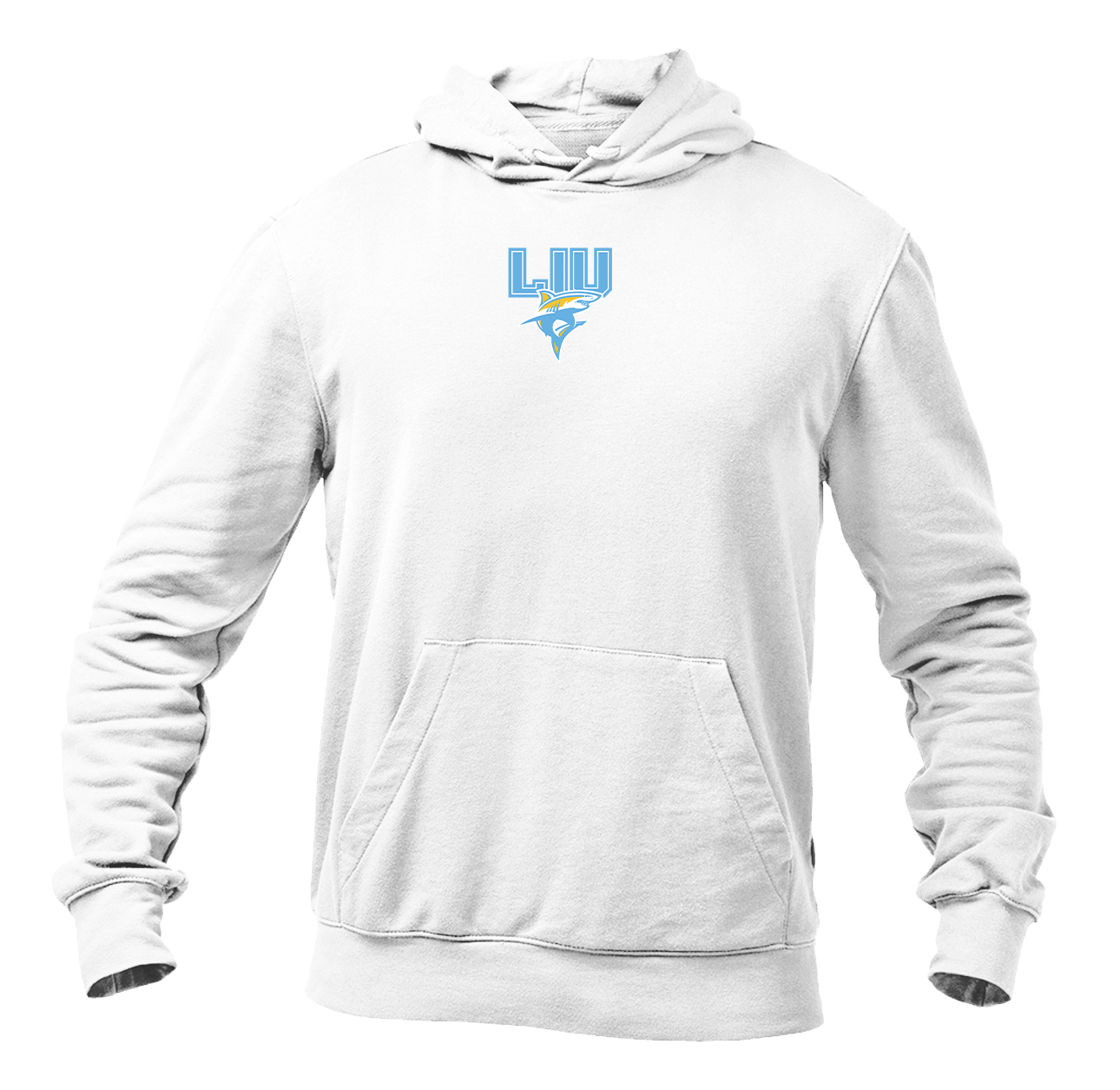Men's LIU Brooklyn Blackbirds Logo Pullover Hoodie