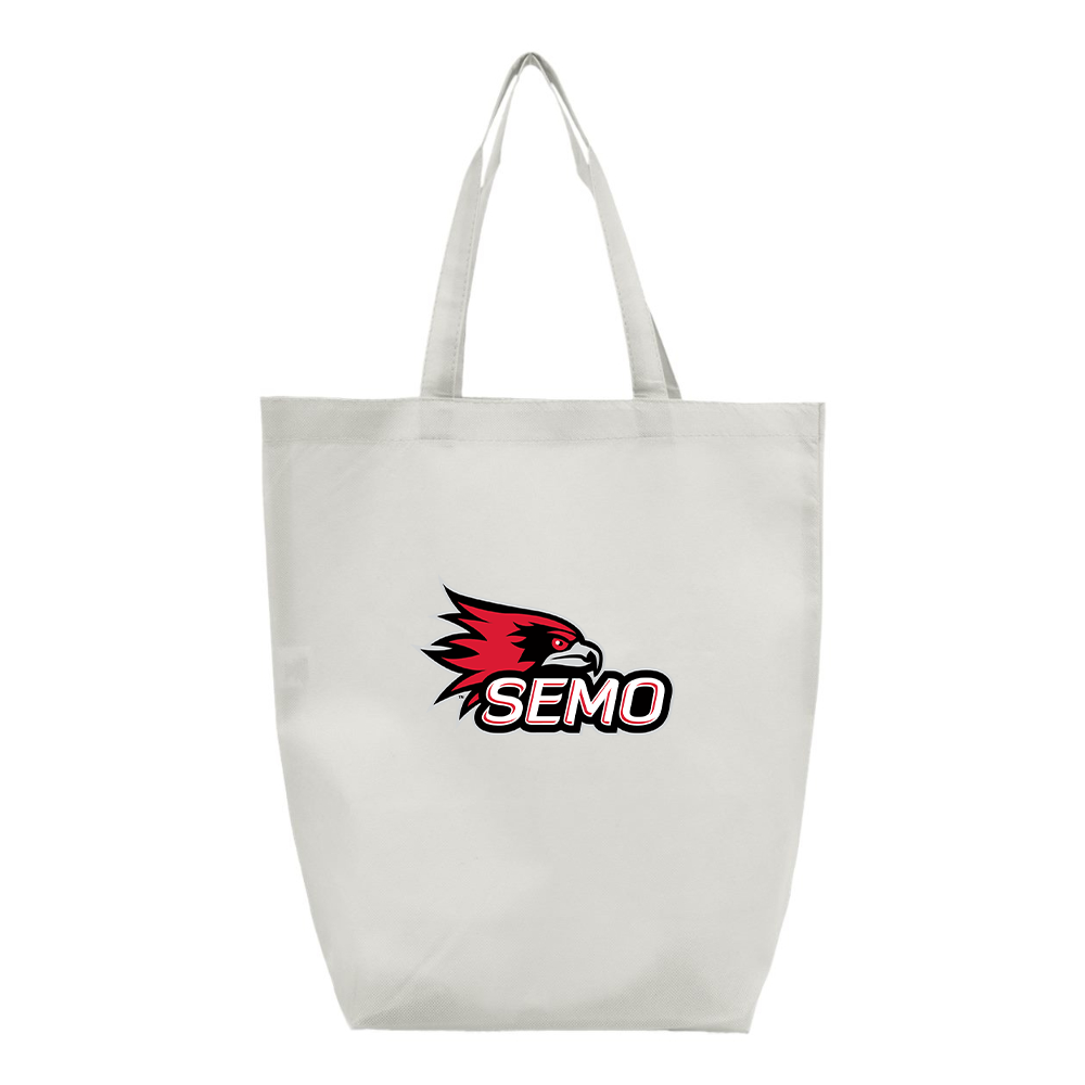 SEMO Redhawks Logo Q-Tees Non-Woven Gusset Bottom Tote