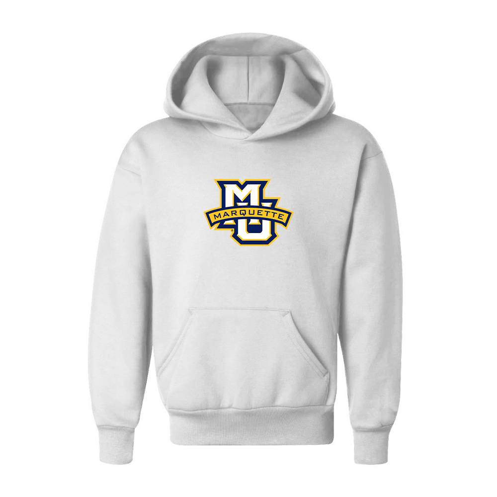 Youth Marquette Golden Eagles Logo Pullover Hoodie