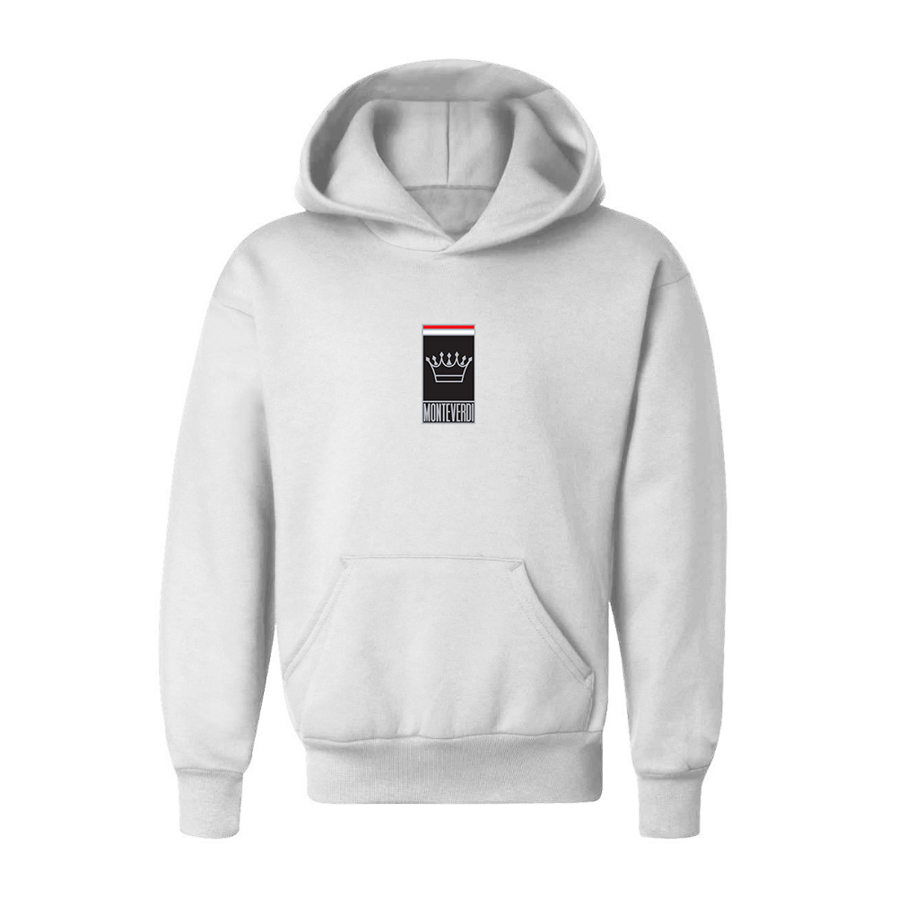 Youth Monteverdi Logo Pullover Hoodie