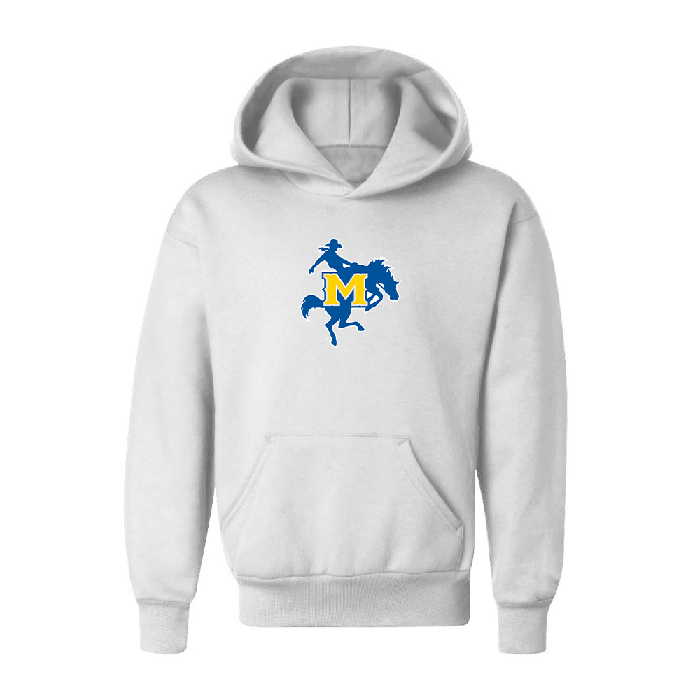 Youth McNeese State Cowboys Logo Pullover Hoodie