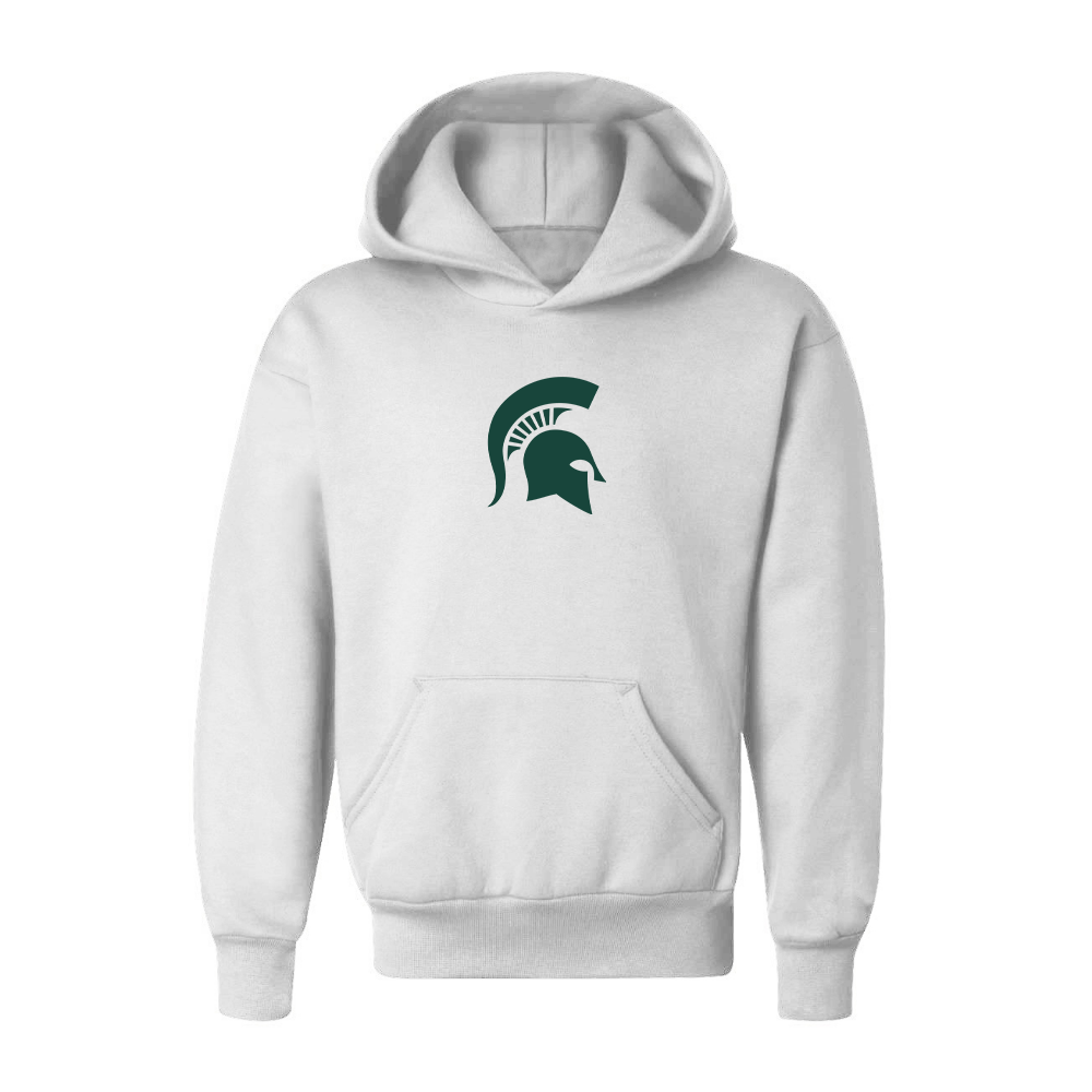 Youth Michigan State Spartans Logo Pullover Hoodie