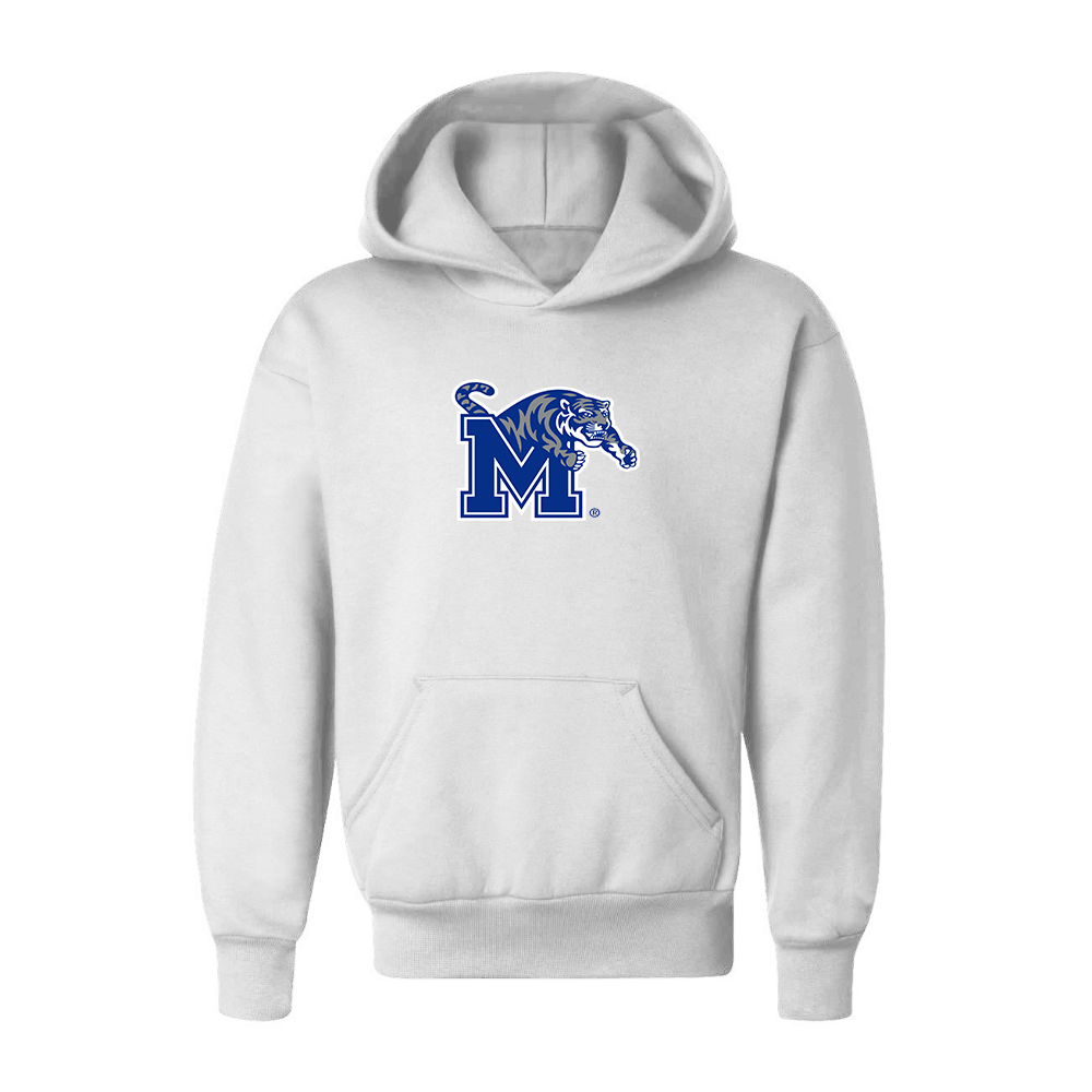 Youth Memphis Tigers Logo Pullover Hoodie