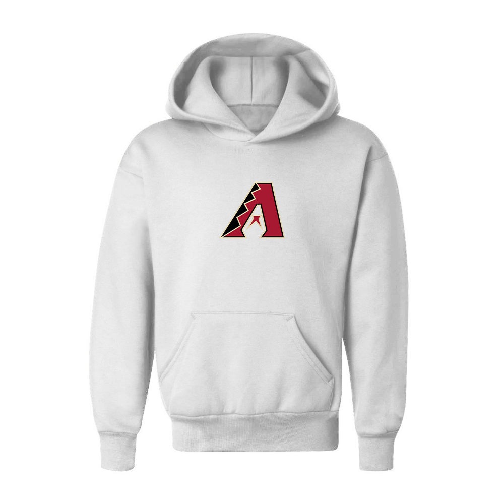 Youth Arizona Diamondbacks Logo Pullover Hoodie
