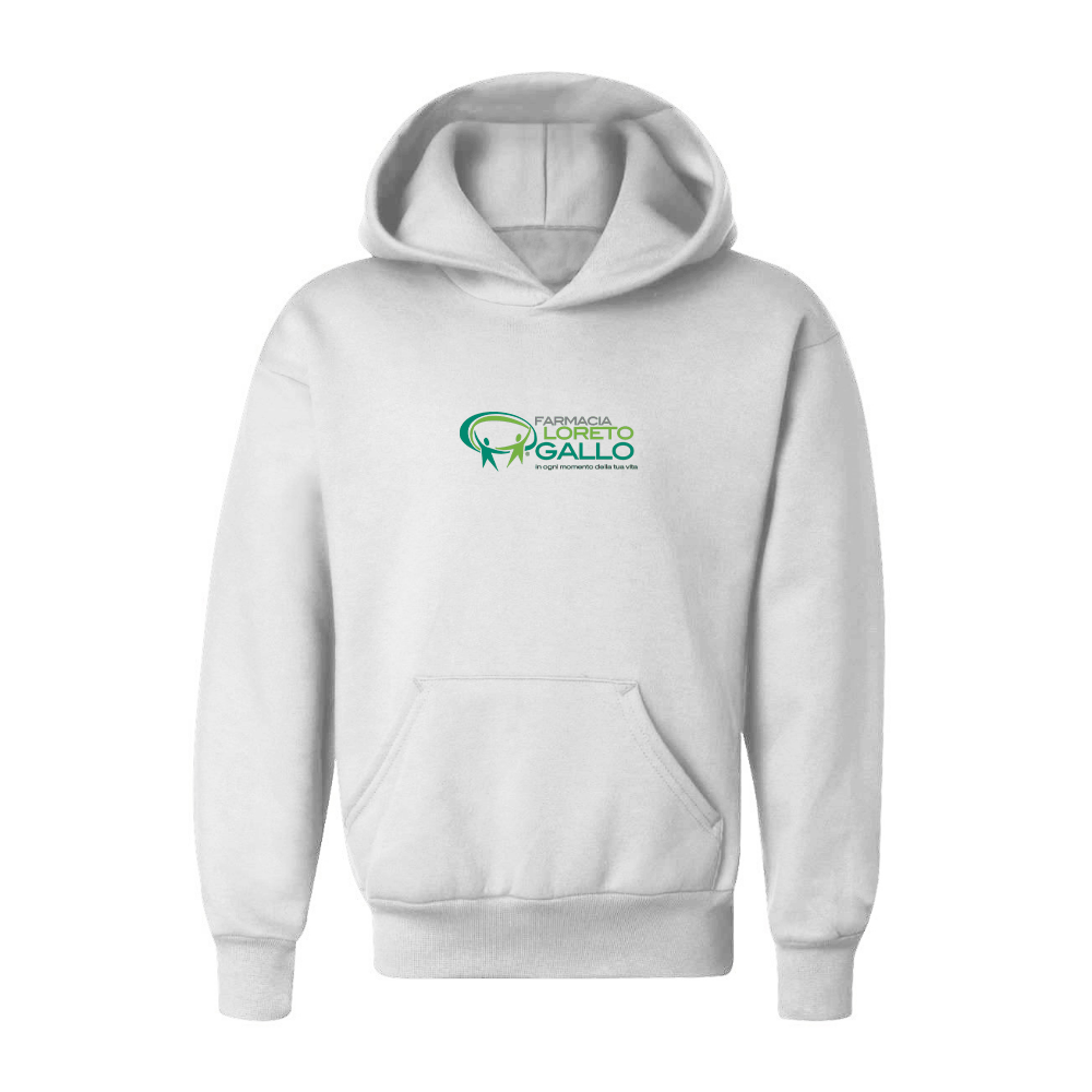 Youth Farmacia Loreto Gallo Logo Pullover Hoodie