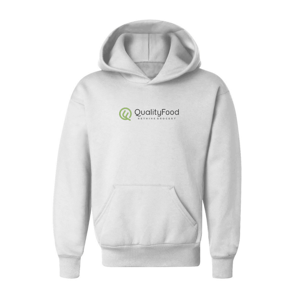 Youth Quality Food Logo Pullover Hoodie