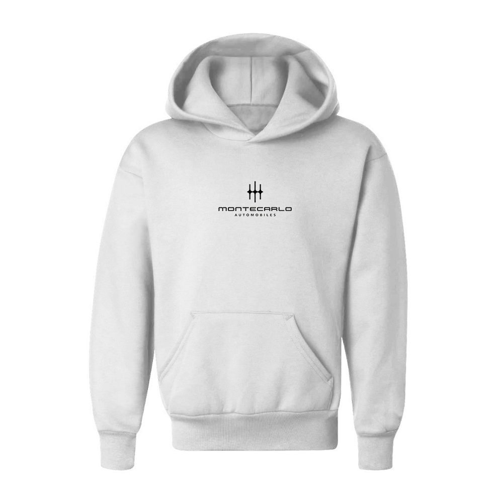 Youth Monte Carlo Automobiles Logo Pullover Hoodie