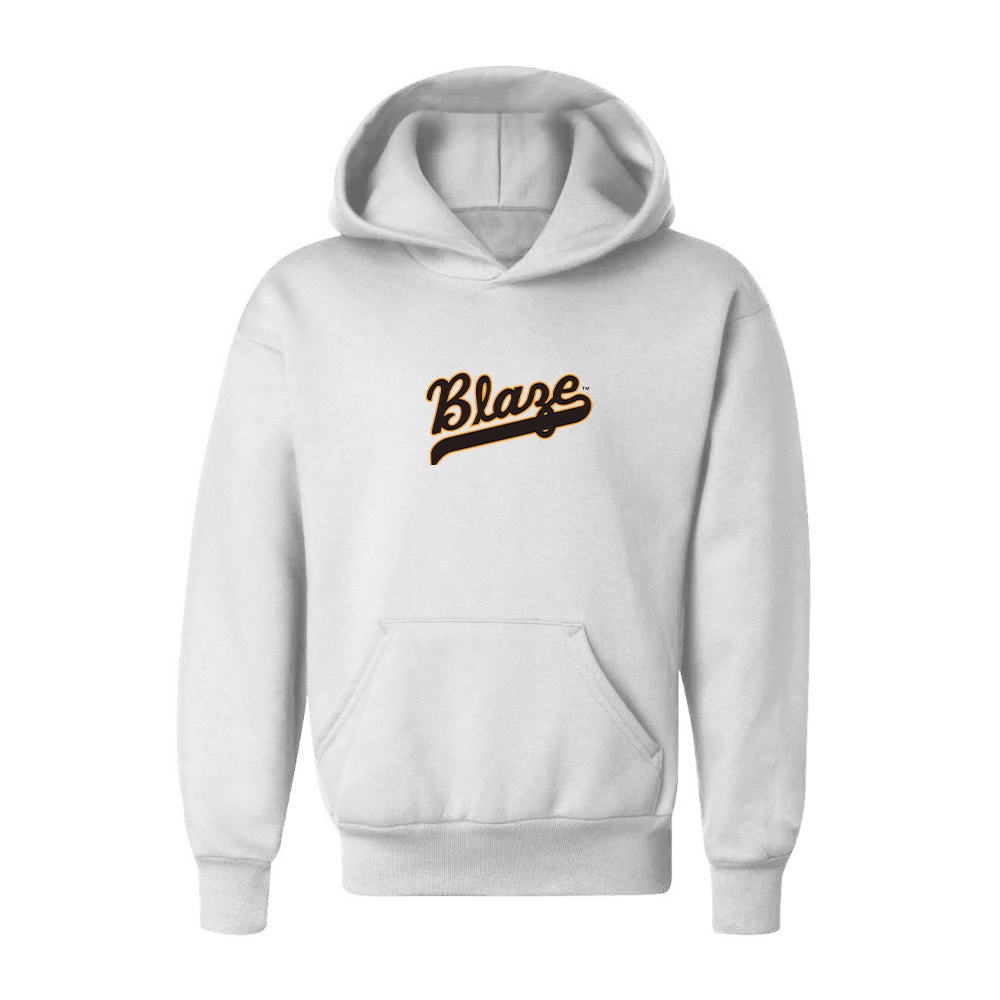 Youth Bakersfield Blaze Logo Pullover Hoodie