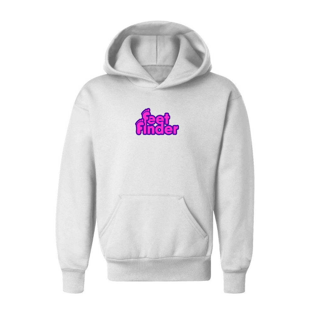 Youth FeetFinder Logo Pullover Hoodie