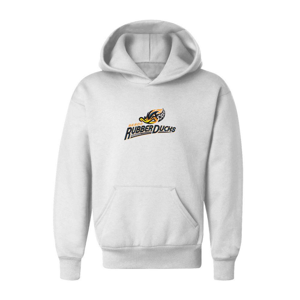 Youth Akron RubberDucks Logo Pullover Hoodie