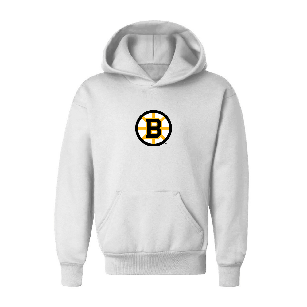 Youth Boston Bruins Logo Pullover Hoodie