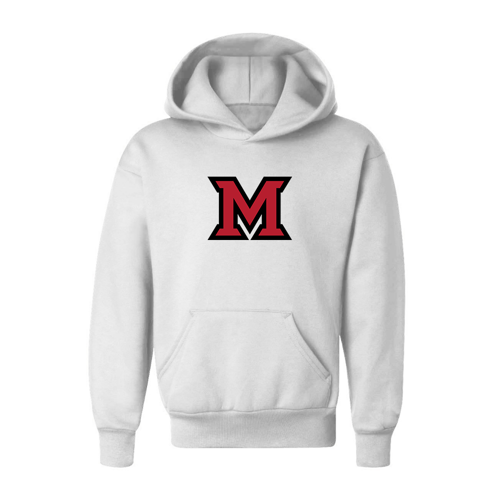 Youth Miami Ohio RedHawks Logo Pullover Hoodie