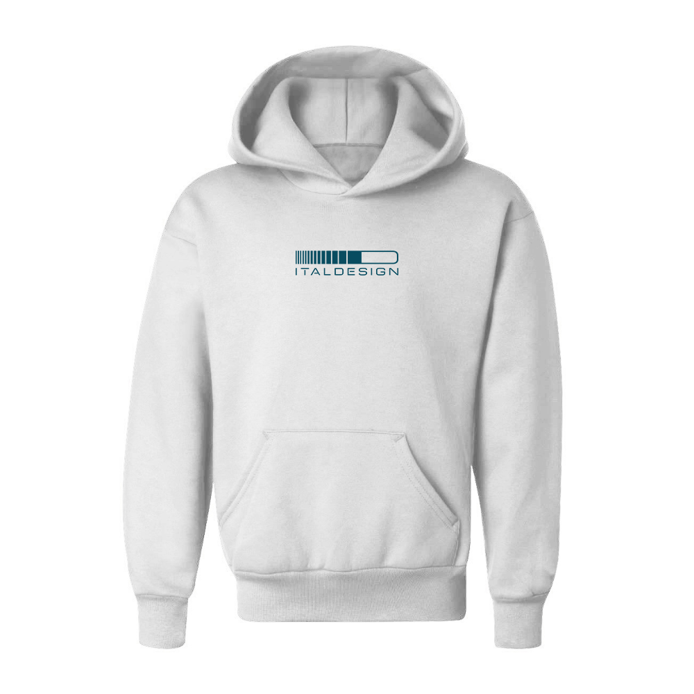 Youth Italdesign Logo Pullover Hoodie
