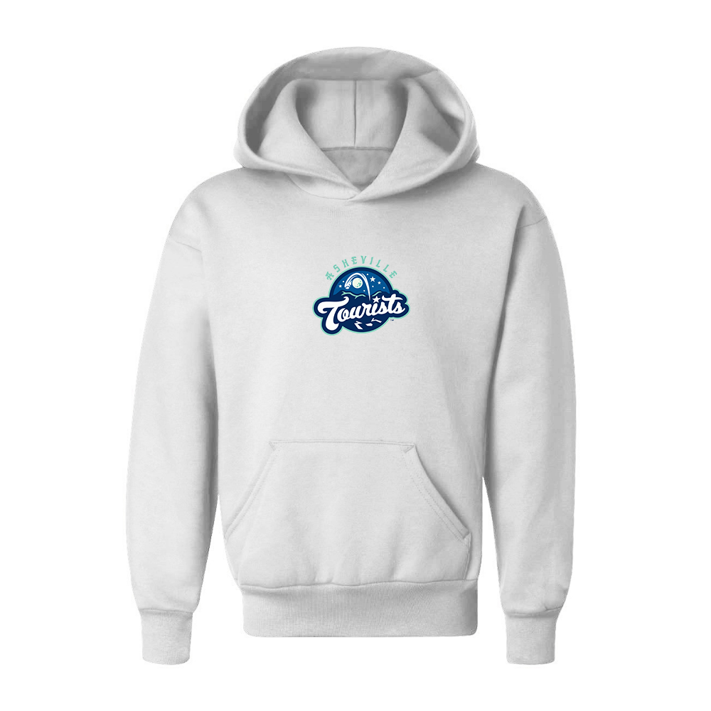 Youth Asheville Tourists Logo Pullover Hoodie