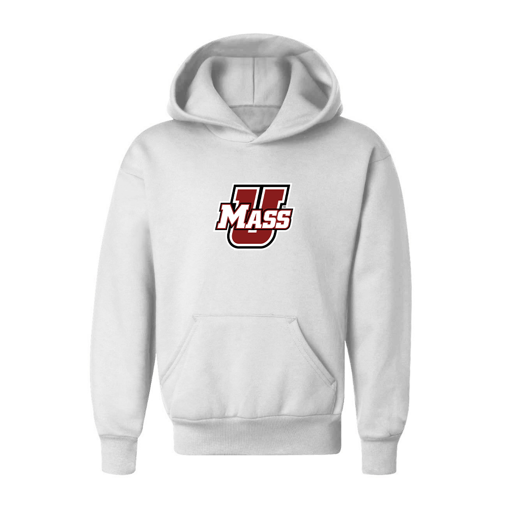 Youth Massachusetts Minutemen Logo Pullover Hoodie