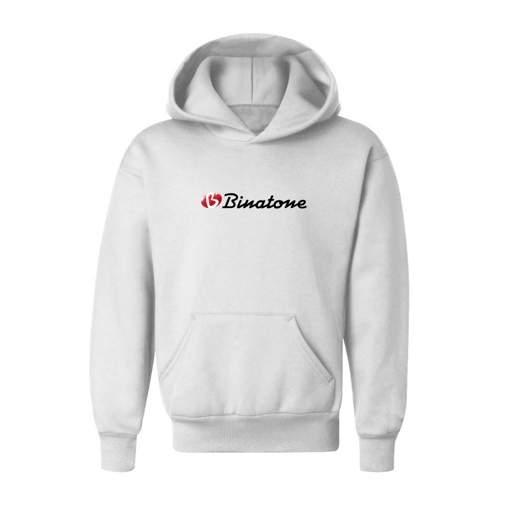 Youth Binatone Logo Pullover Hoodie
