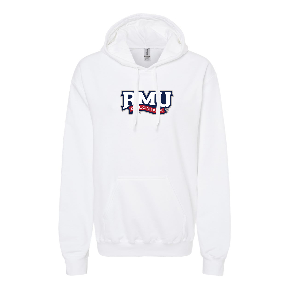 Men's Robert Morris Colonials Logo Softstyle Midweight Hooded Sweatshirt