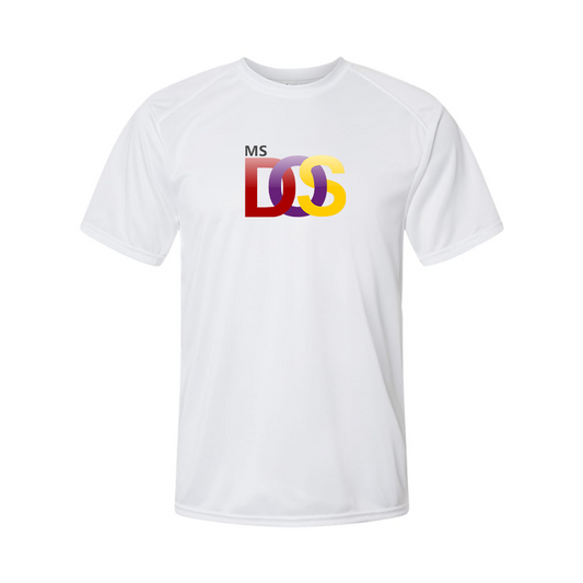 Men's MS DOS Logo Polyester T-Shirt