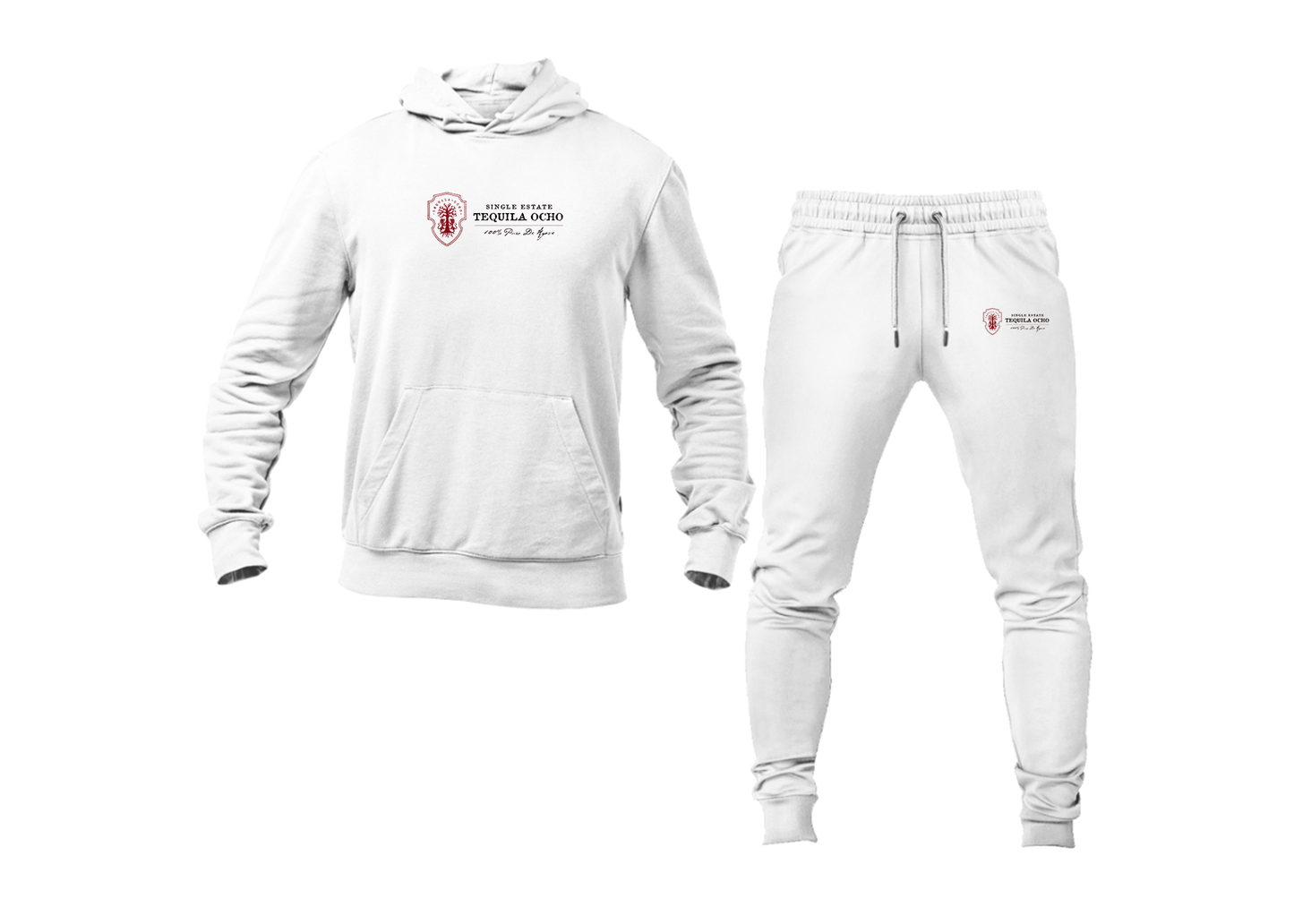 Men's Tequila Ocho Logo Hoodie Joggers Set