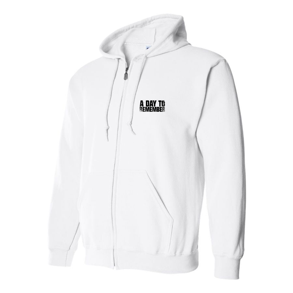 Men's A Day to Remember  Logo Zipper Hoodie