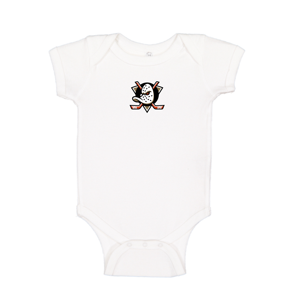 Anaheim Ducks Logo Baby Romper Onesie