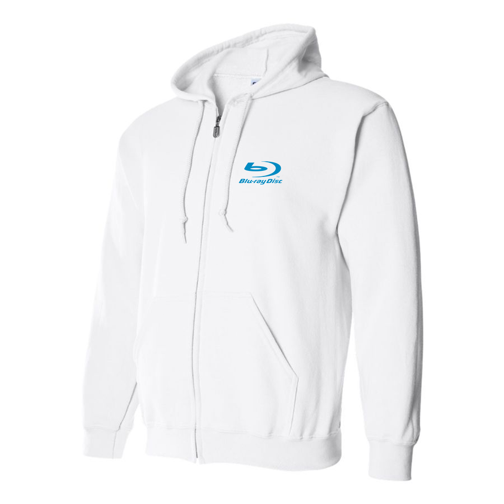 Men's Blu-Ray Logo Zipper Hoodie