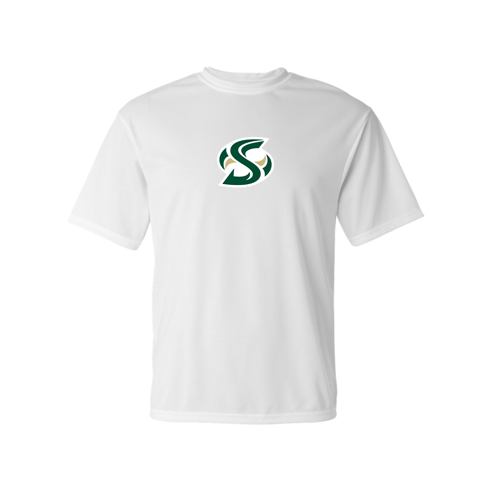 Men's Sacramento State Hornets Logo  Polyester T-Shirt