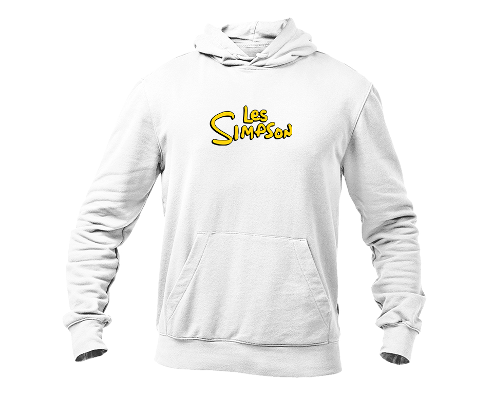 Men's Les Simpson Logo Pullover Hoodie