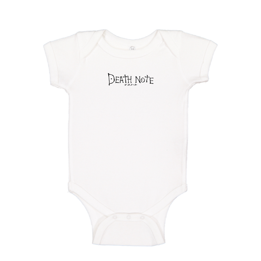 Death Note Logo Baby Romper Onesie